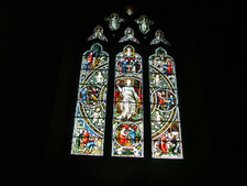 Brass plaque in memory of John Cottingham.