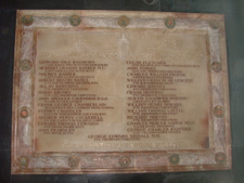 World War I memorial.